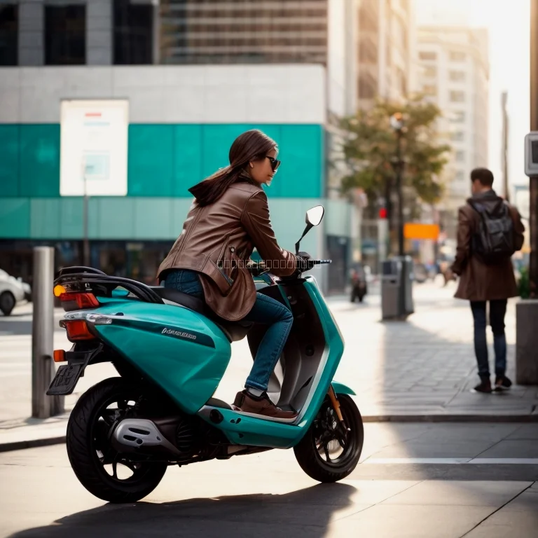 ScootNowAppのモペッドレンタル画面